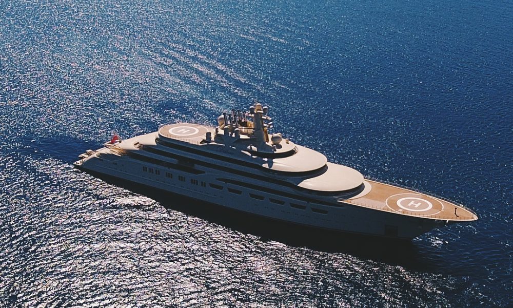 dilbar largest super yacht