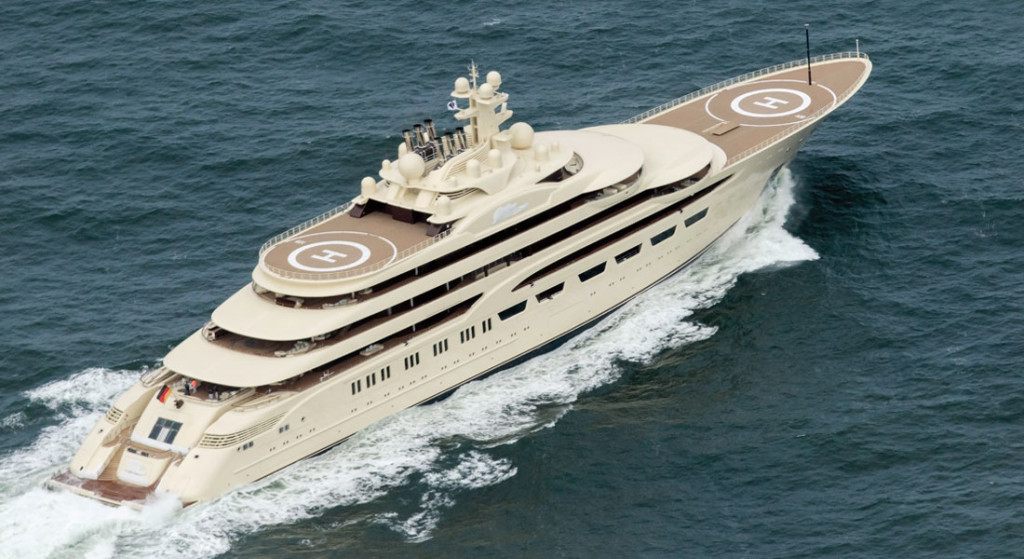 dilbar largest yacht