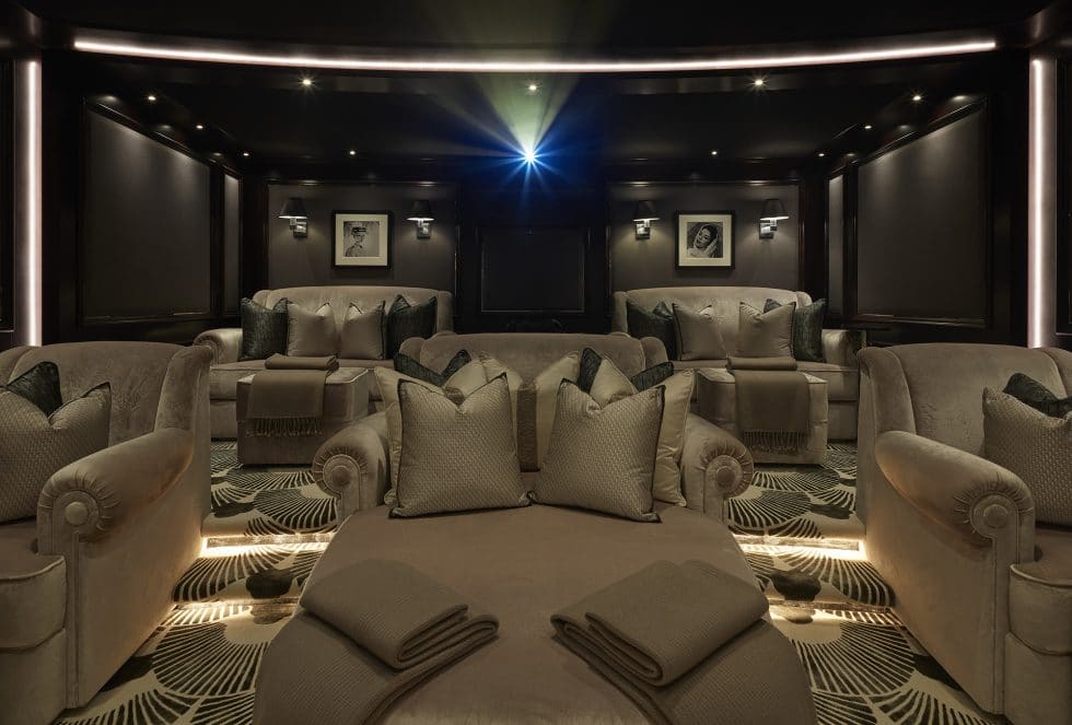 yacht tis private cinema