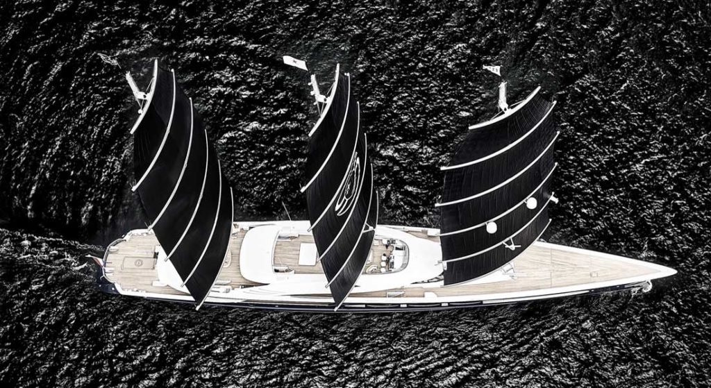oceanco black pearl sailing yacht