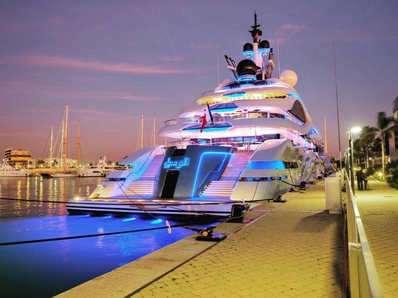 Mega Yacht Al Lusail