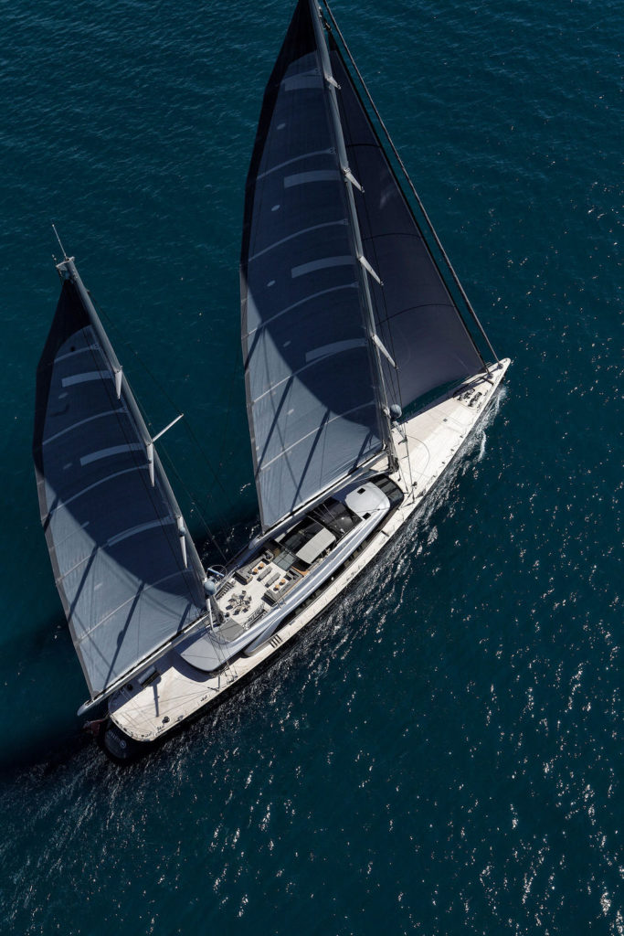 luxury sailing yacht sybaris