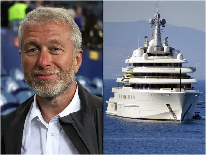 Super yacht owner Abramovich