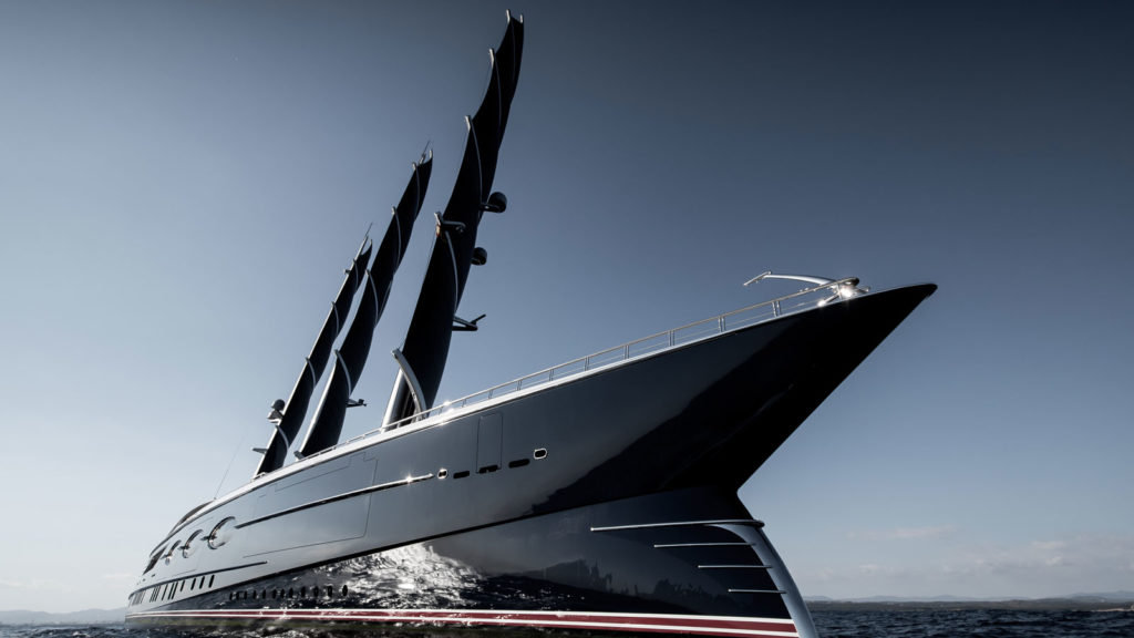 Black Pearl Luxury Sailing Superyacht