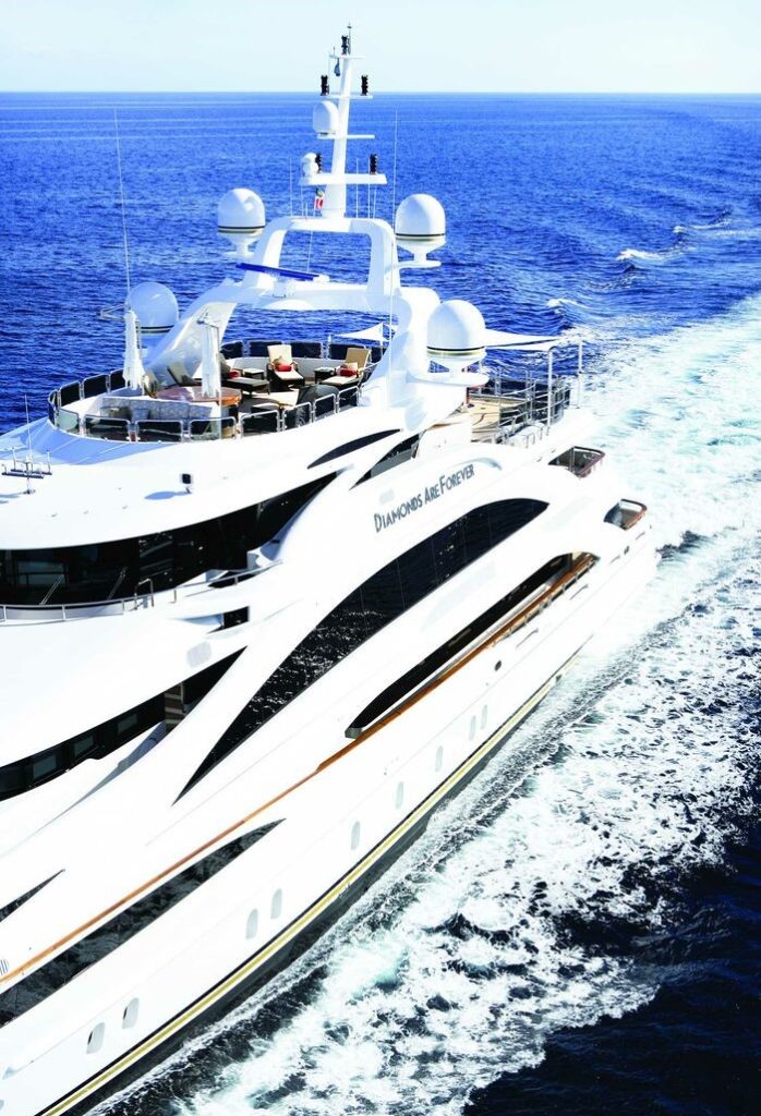 diamonds are forever yacht