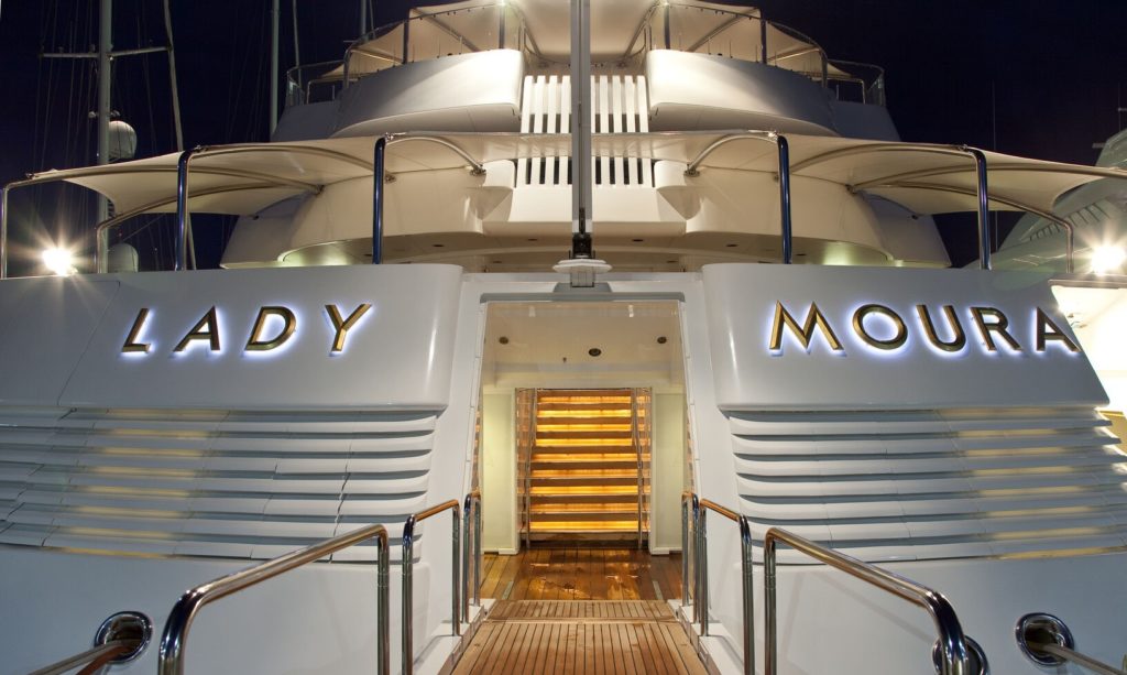 Lady Moura Aft Deck