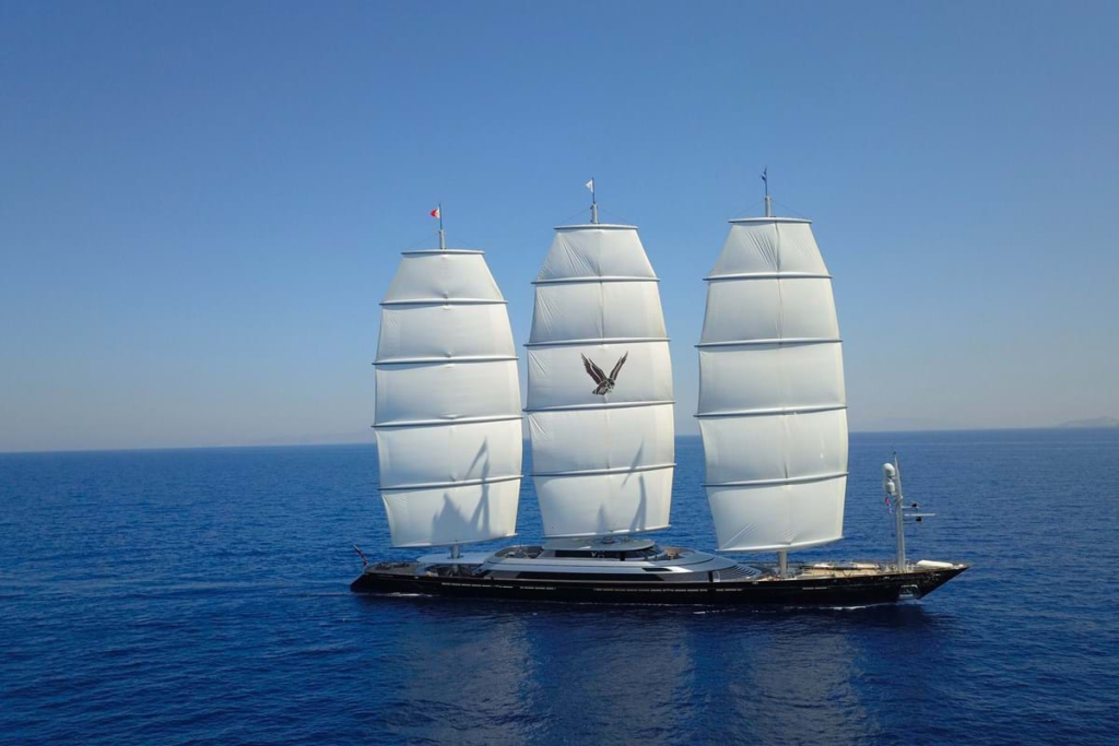 Luxury Sailing Superyacht Maltese Falcon 